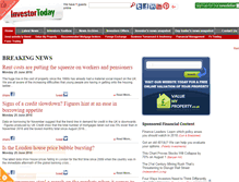 Tablet Screenshot of investortoday.co.uk